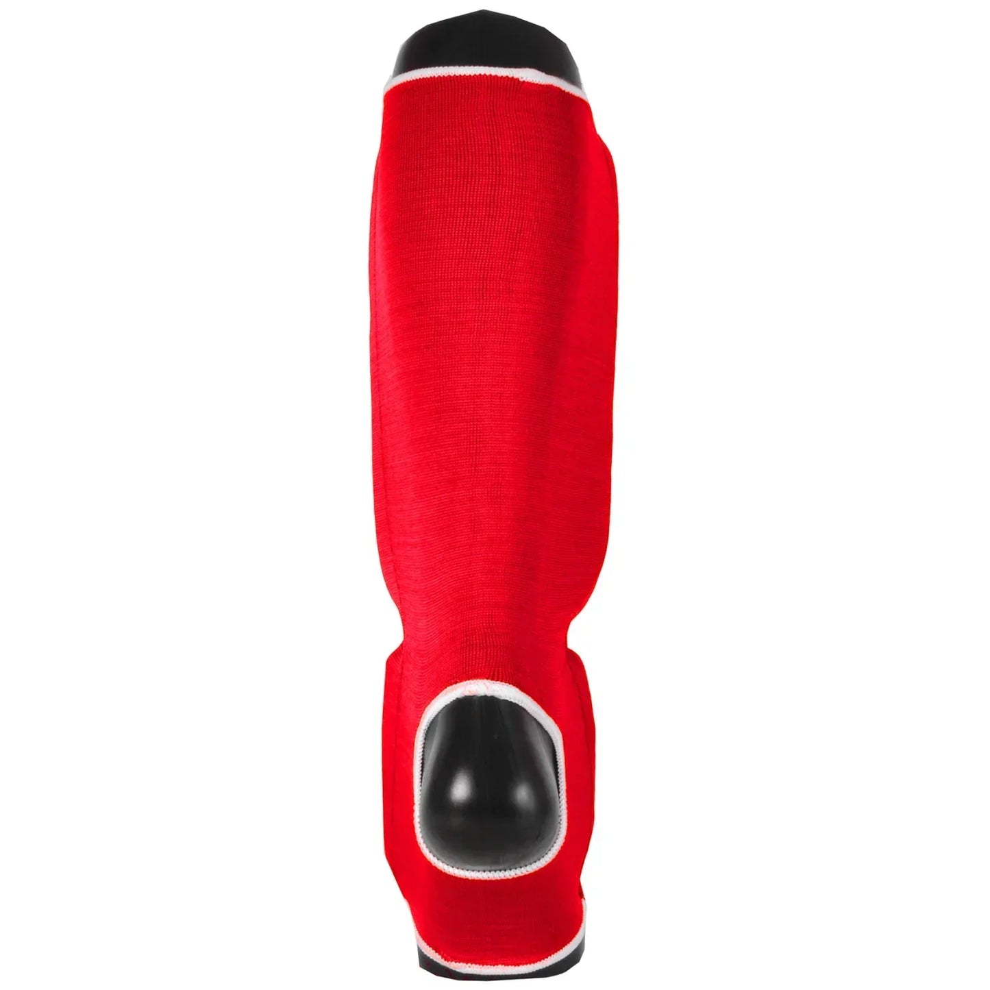 MAR-171C | Red Elasticated Fabric Shin & Instep Guard - Small Accessories