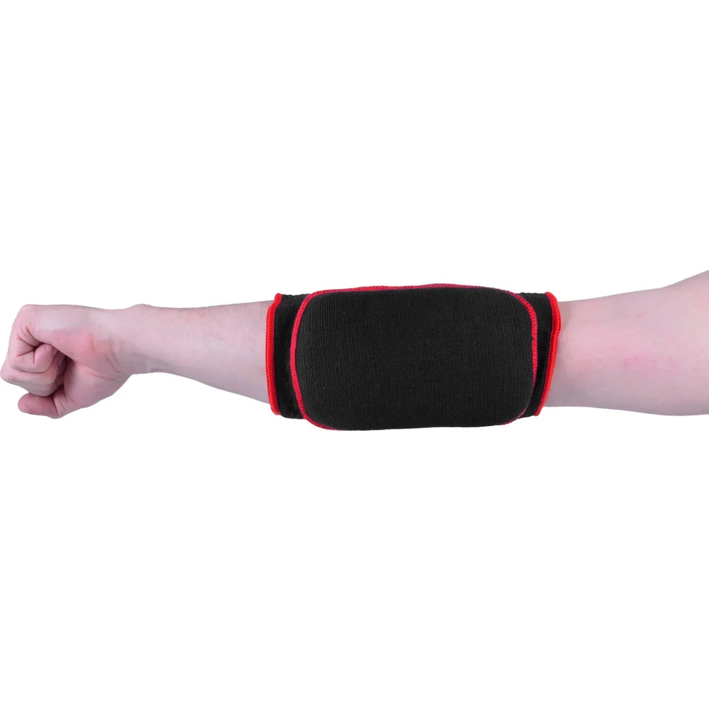 MAR-173B | Black Elasticated Fabric Elbow Pads - Small Accessories
