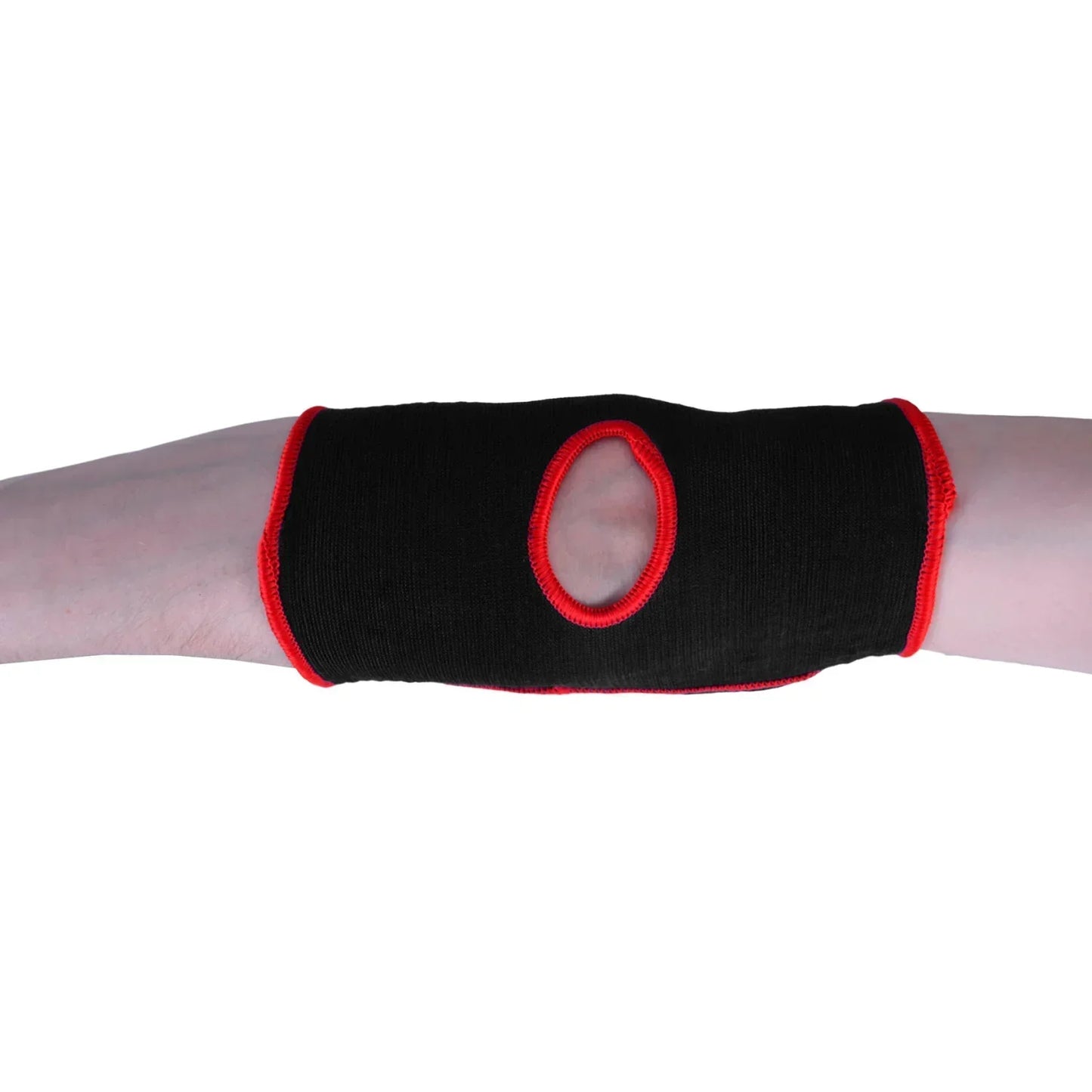 MAR-173B | Black Elasticated Fabric Elbow Pads - Small Accessories