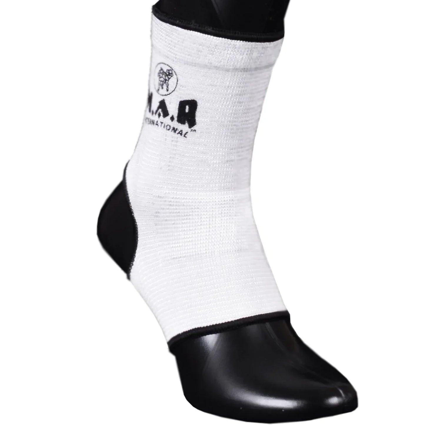 MAR-176A | White Elasticated Fabric Ankle Support - Small Accessories