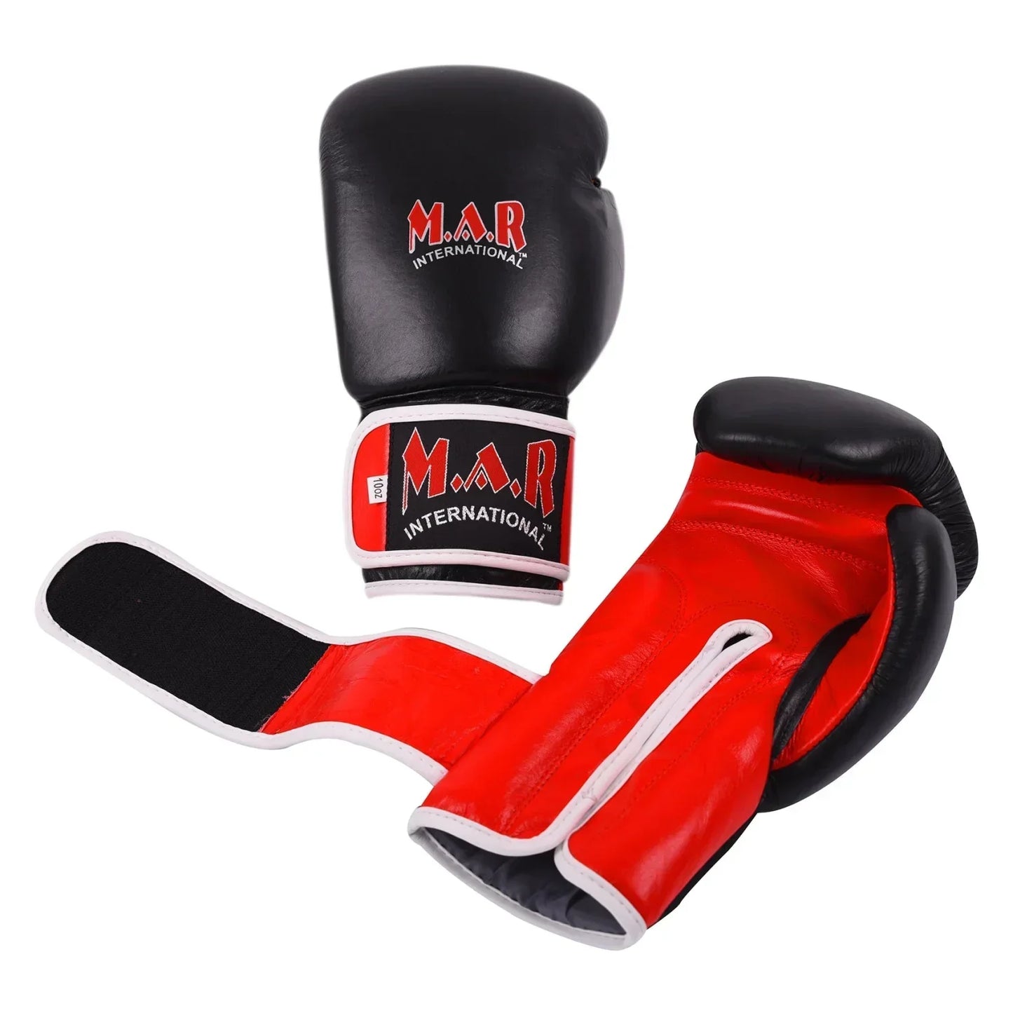 MAR-177 | Red & Black Kids Kickboxing & Boxing Gloves - Gloves