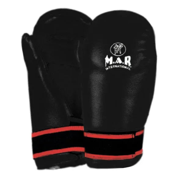 MAR-180 | Semi Contact Gloves for Kids - Wholesale / Black / Child Small / 3X-Small - Gloves