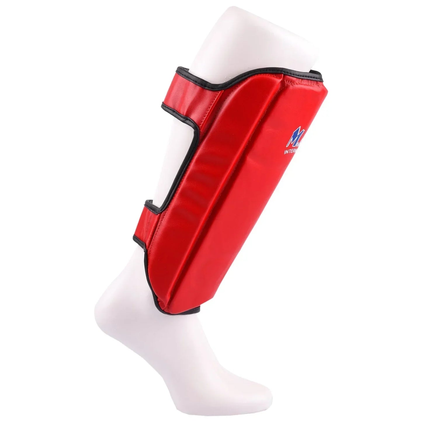 MAR-190A | Red Shin Guards w/ Foam Padding - Shin Guards