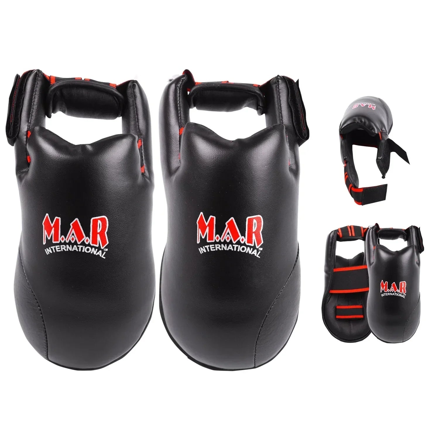 MAR-192B | Black Martial Arts Elite Foot Protector - Shoes
