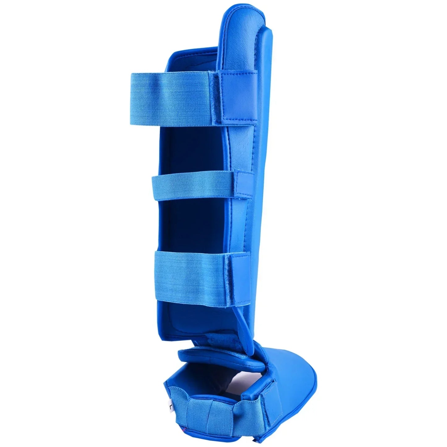 MAR-193C | Foam Padded Blue Shin & Instep Guards - Pads