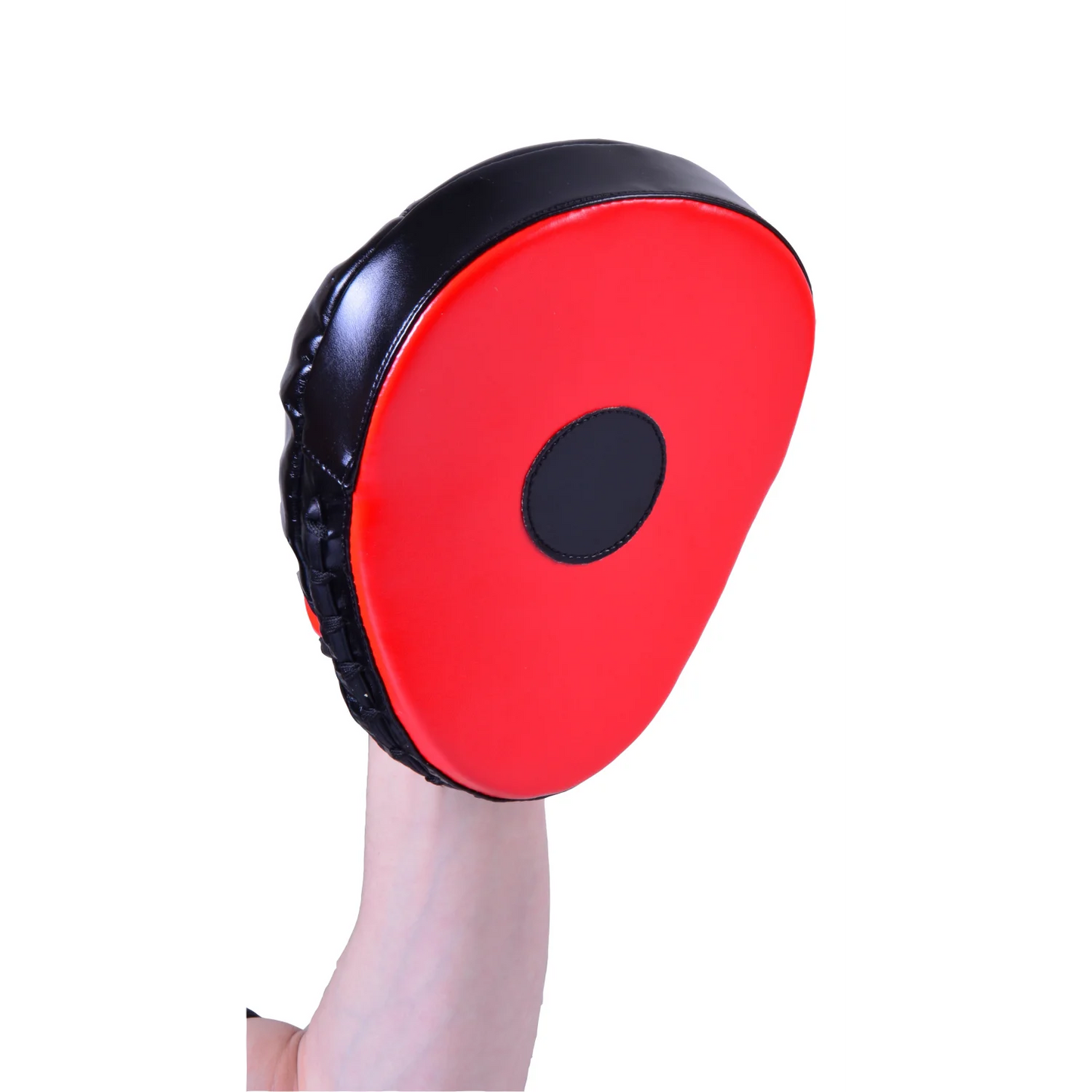 MAR-195L | Red Curved Focus Mitts - Focus Mitts