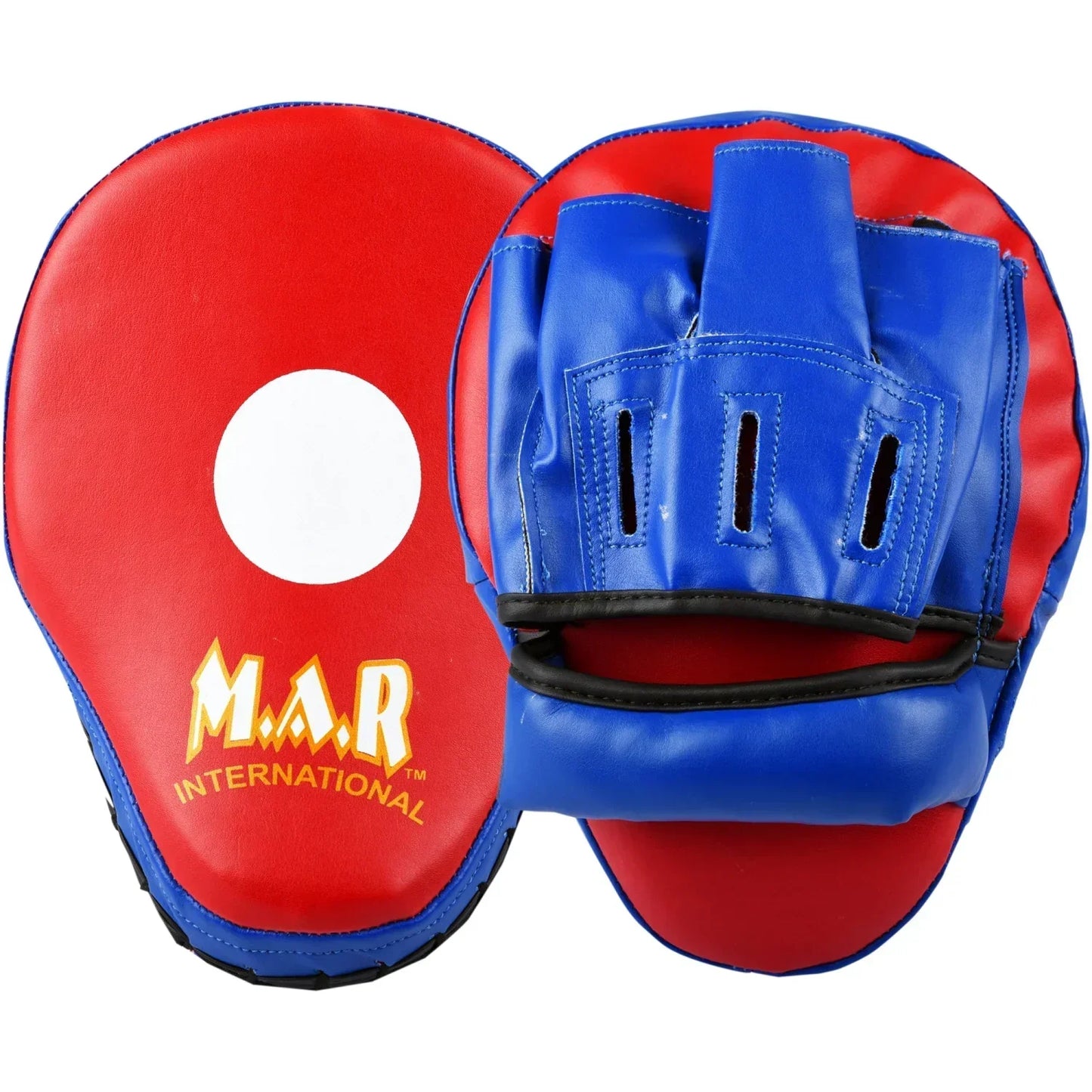 MAR-200 | Red + Blue Focus Mitts - Focus Mitts