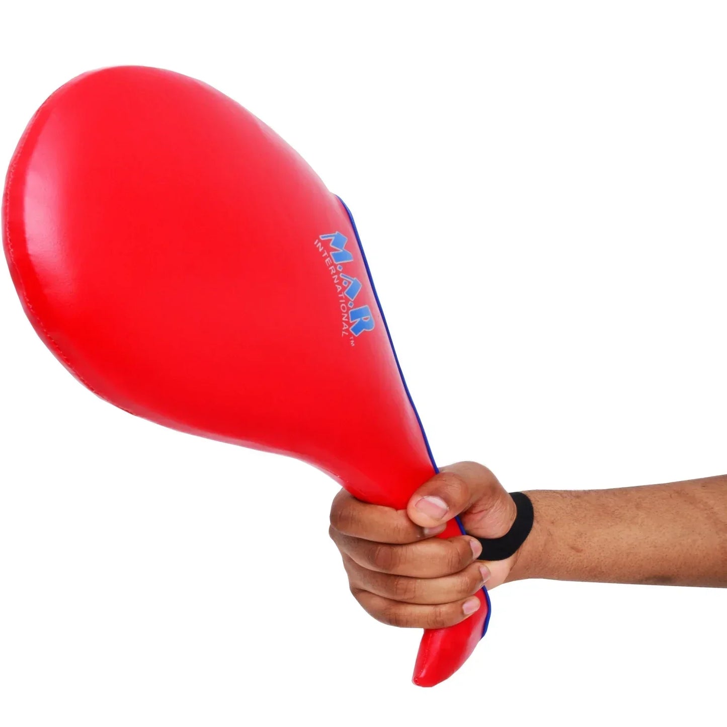 MAR-205A | Red + Blue Kick Target for Sparring - Single Layer - Weighted Small Products