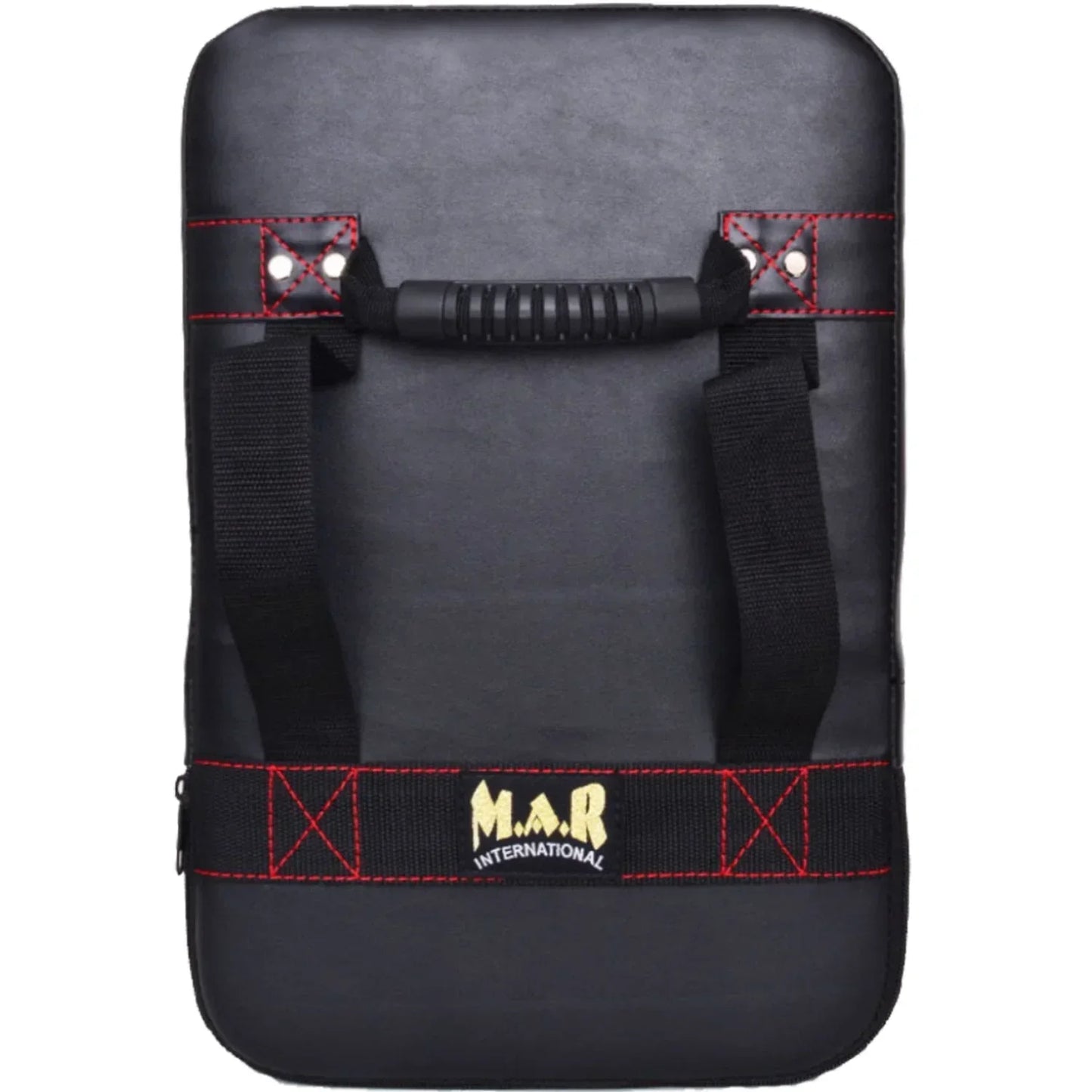 MAR-208A | Red + Black Heavy Duty Square Striking Shield - Striking Pads