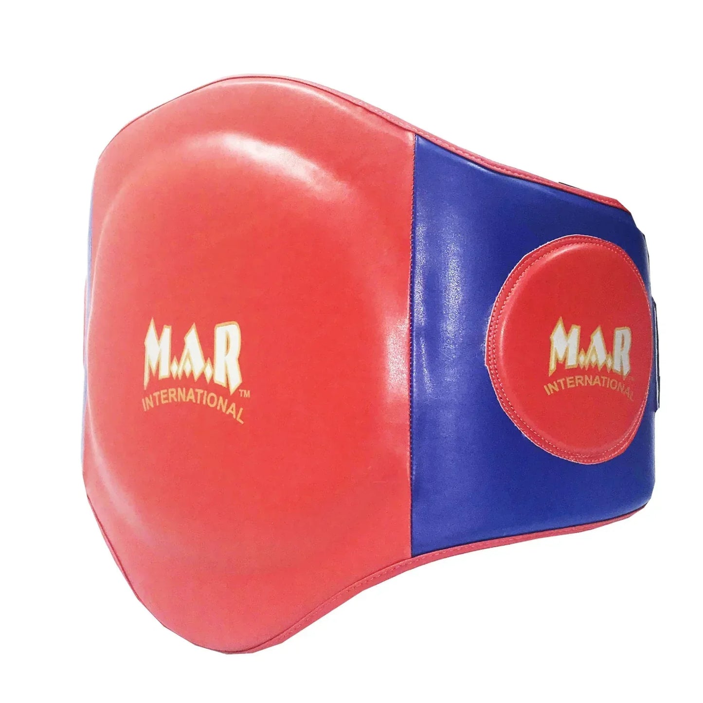 MAR-212C | Synethic Leather Belly Guard w/ Multi Layer Foam - Quality Martial Arts