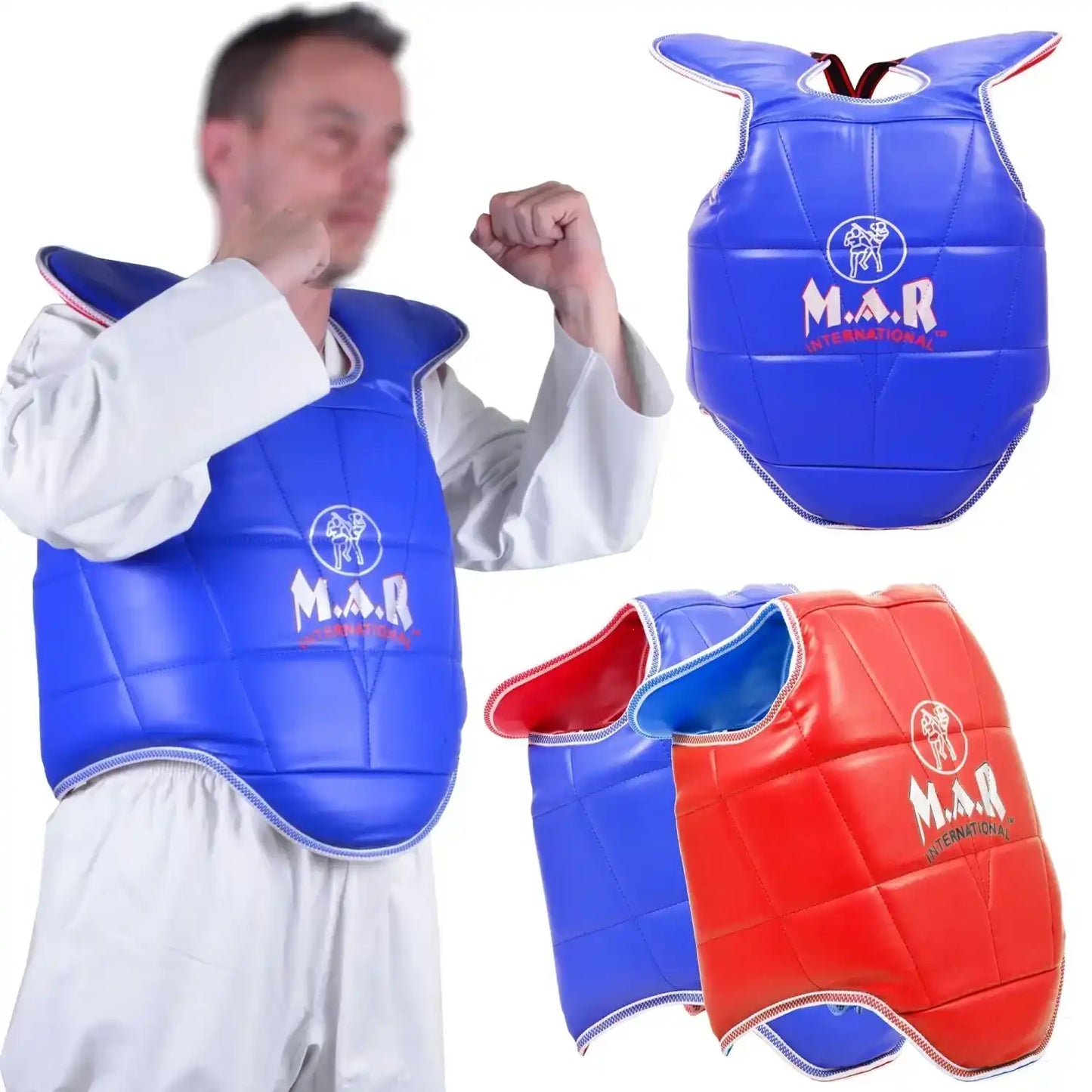 MAR-217 | Reversible Karate/Taekwondo Chest Guard - Body Item