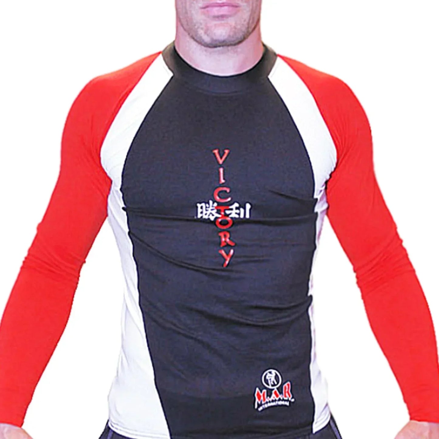 MAR-241C | Full Sleeve Martial Arts Skin-Fit Rash Guard - T-Shirts