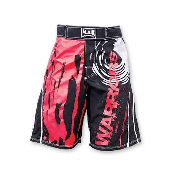 MAR-245A | MMA Heavy Duty "WARRIOR" Designer Shorts - quality-martial-arts