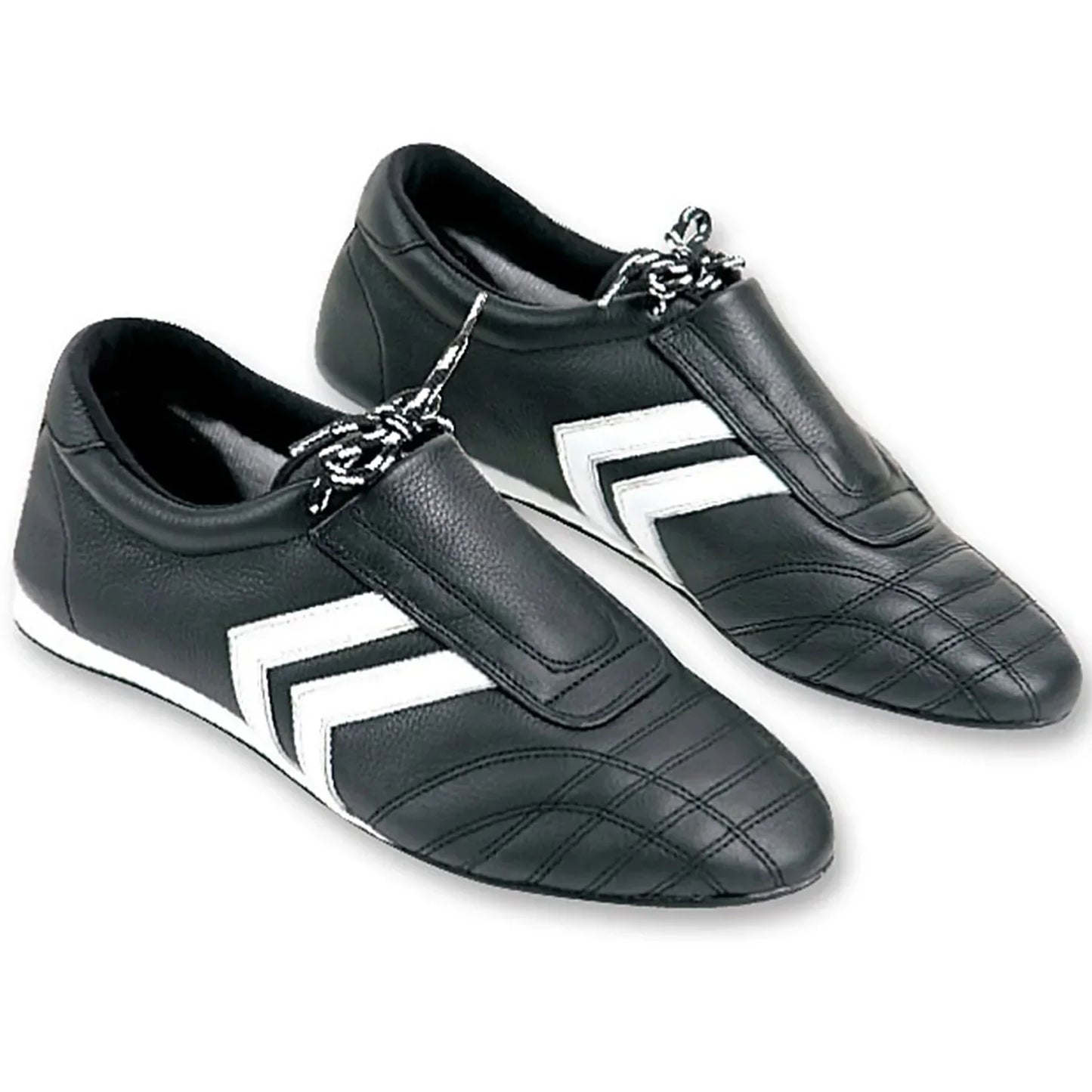 MAR-291C | Black + White Martial Arts Training Shoes - Shoes