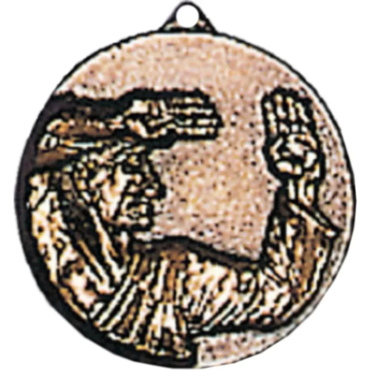 MAR-338C | Bronze Karate Olympic Sized Medal - Small Accessories