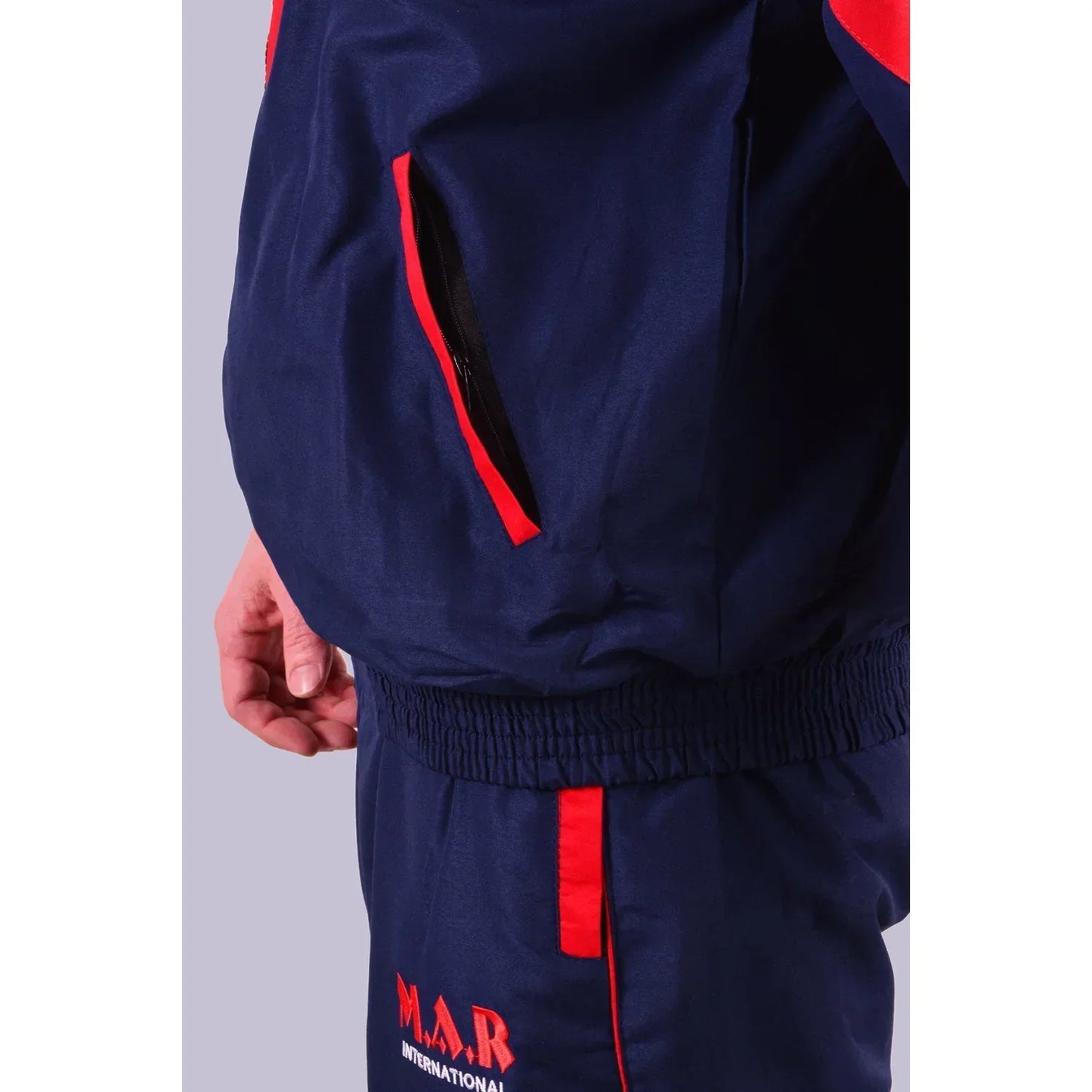MAR-361 | Navy-Blue Tracksuit Sports Uniform - Uniforms