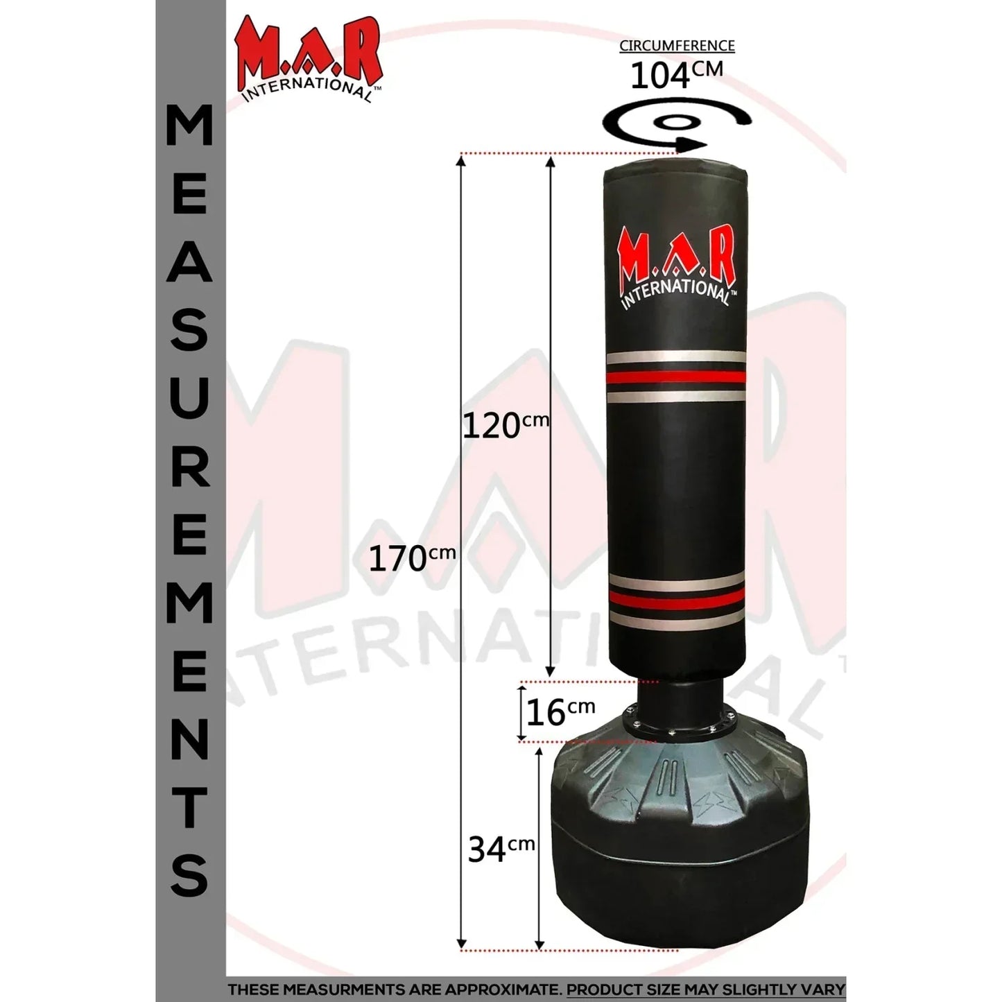 MAR-374B | Freestanding Striking Bag - Freestanding Bag (2BL)