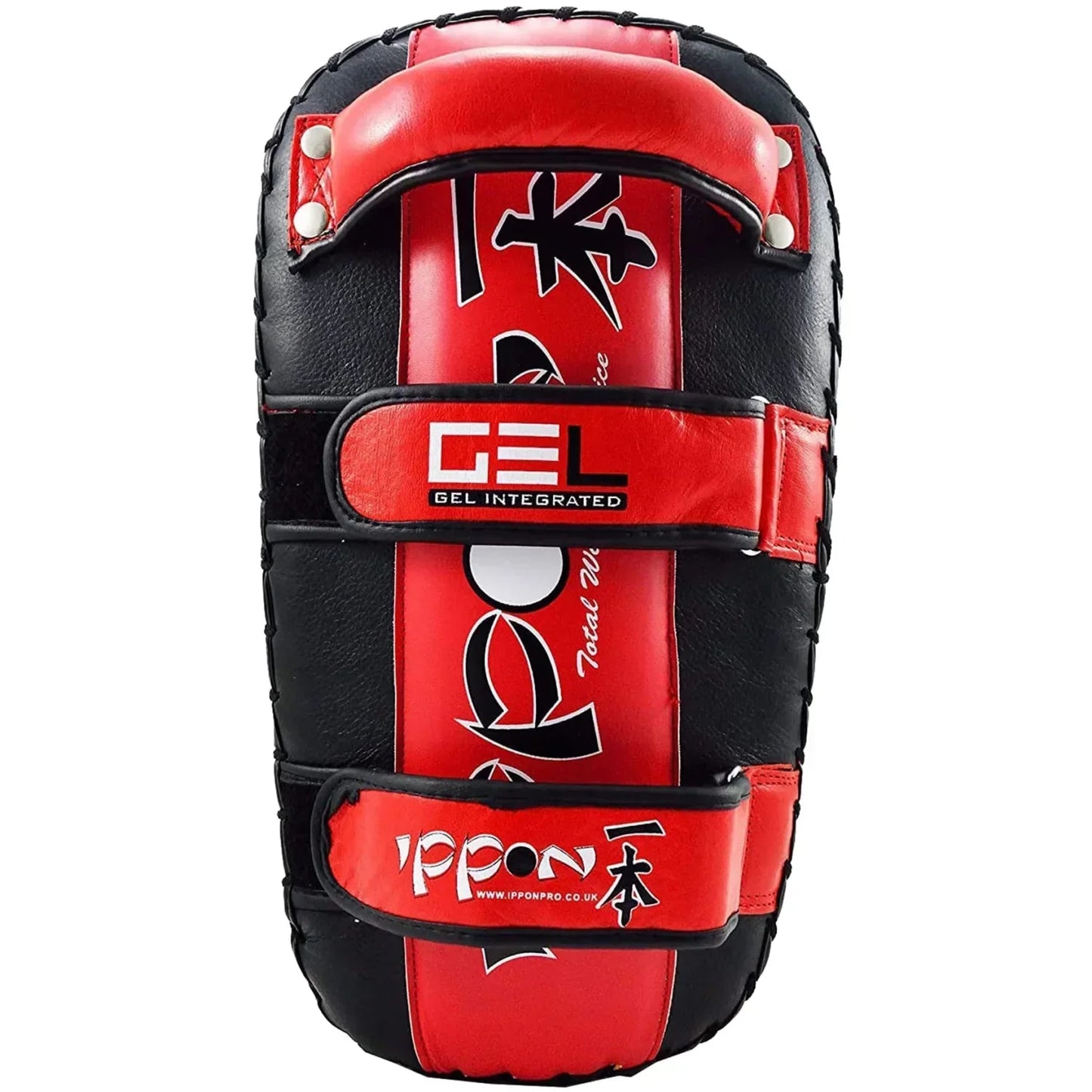 MAR-402 | Red + Black IPPON Genuine Leather Thai Pad - Pads