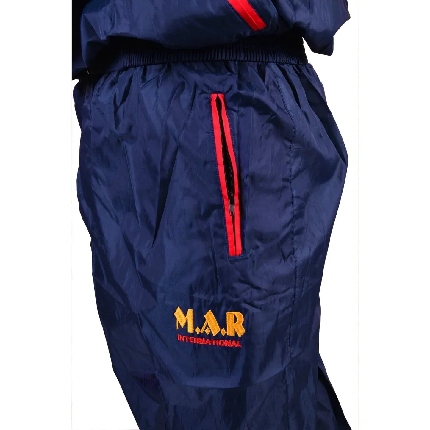 MAR-442 | Blue & Red Thai Boxing Tracksuit - Tracksuits