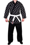 MAR-071 | Black Hapkido Uniform w/ Cross Design