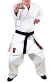 MAR-014B | White Karate Competition Uniform - Japanese Style (14oz Canvas Fabric)