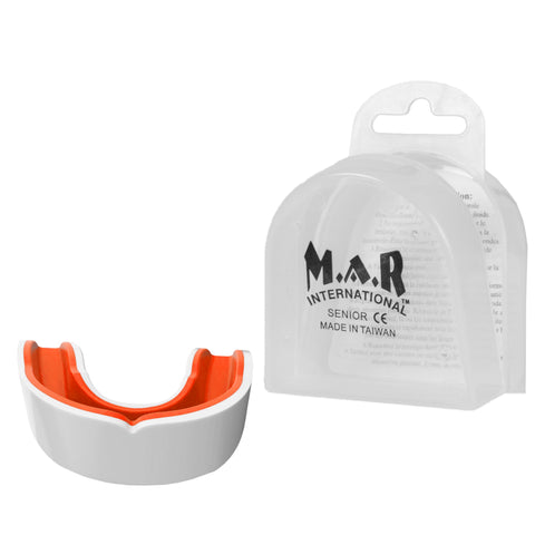 MAR-123B | Orange Gel Mouth Guard/Gum Shield