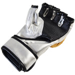 MAR-234D Gold/Silver Synthetic Leather MMA Gloves
