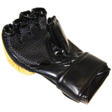 MAR-234C Gold/Black Synthetic Leather MMA Gloves