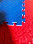 MAR-296A | Red/Blue Jigsaw Floor Mats (20mm [1m x 1m] Square)