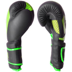MAR-113E | Green Boxing & Kickboxing Competition Gloves