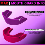 MAR-123B | Purple Gel Mouth Guard/Gum Shield