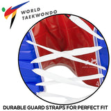 MAR-033 | Red & Blue Taekwondo Reversible Chest Guard - WTF Approved