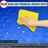 MAR-296A | Red/Blue Jigsaw Floor Mats (20mm [1m x 1m] Square)