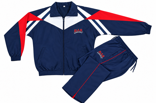 MAR-359 | Navy-Blue Tracksuit Sports Uniform