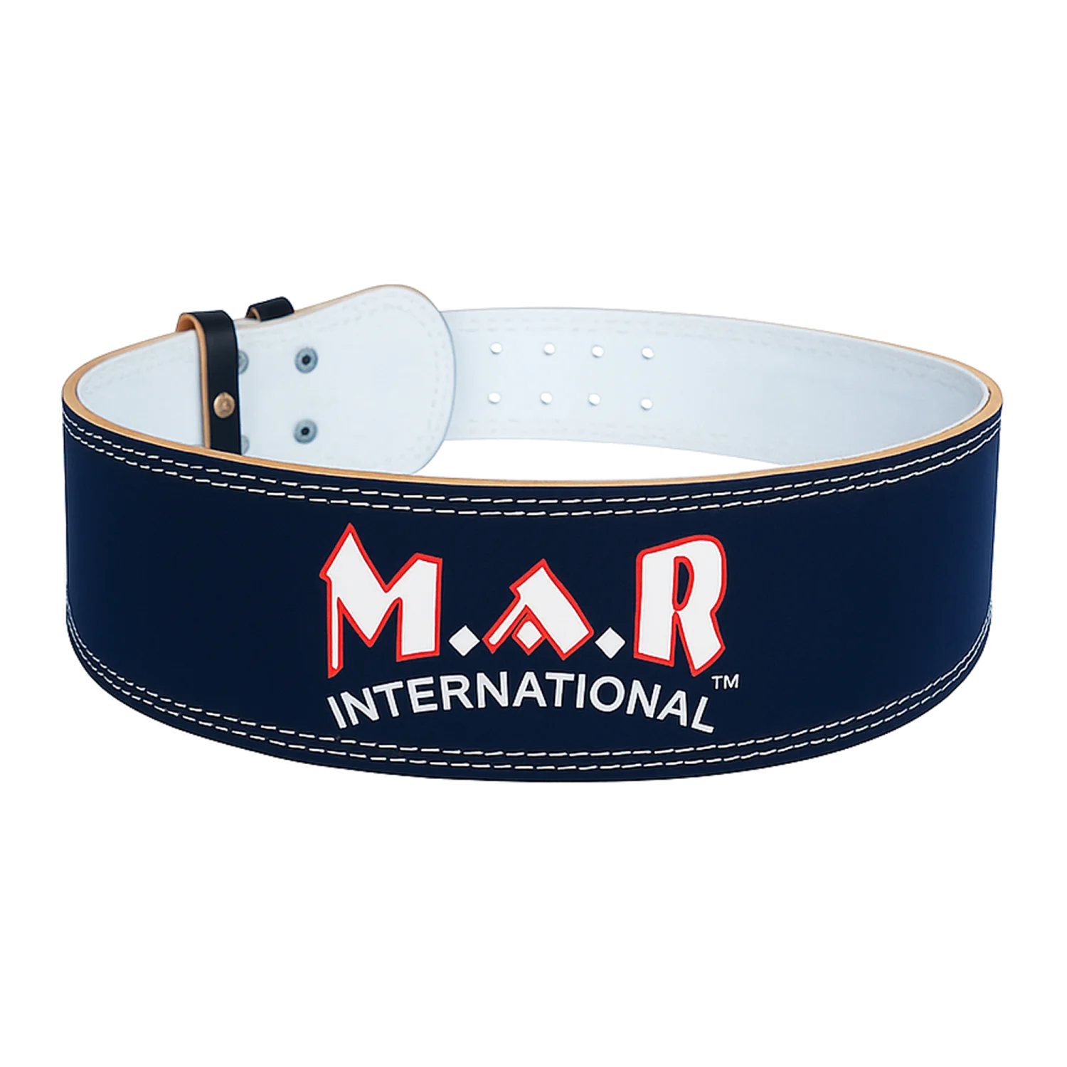MAR-357 | Leather Thin Weight Lifting Belt - Black / Small / Wholesale - Small Accessories
