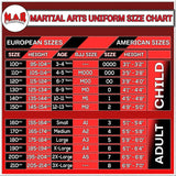MAR-002 | Black V-Neck Karate Uniform Gi (8oz Fabric) - Uniforms