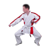 MAR-011 | Red Karate Student Uniform (8oz Fabric) + FREE BELT - Uniforms