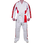 MAR-011 | Red Karate Student Uniform (8oz Fabric) + FREE BELT - Uniforms