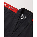 MAR-012 | Black & Red Designer Karate Uniform (8oz Fabric) + FREE BELT - Uniforms