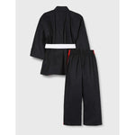 MAR-012 | Black & Red Designer Karate Uniform (8oz Fabric) + FREE BELT - Uniforms