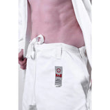 MAR-013B | White Karate Competition Uniform - European Style (14oz Canvas Fabric) - Uniforms