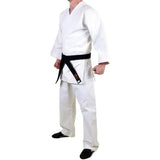 MAR-013B | White Karate Competition Uniform - European Style (14oz Canvas Fabric) - Uniforms