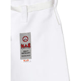 MAR-013B | White Karate Competition Uniform - European Style (14oz Canvas Fabric) - Uniforms