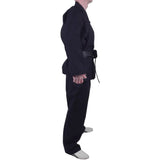 MAR-016 | Black Karate Heavyweight Competition Uniform (14oz Canvas Fabric) - Uniforms