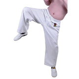 MAR-020A | 8oz White Traditional Karate Trousers - Trousers