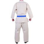 MAR-022 | Mediumweight Unbleached Judo Uniform For Intermediate Students + FREE BELT - Uniforms