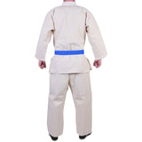 MAR-022 | Mediumweight Unbleached Judo Uniform For Intermediate Students + FREE BELT - Uniforms