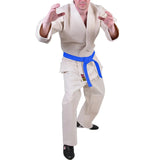 MAR-022 | Mediumweight Unbleached Judo Uniform For Intermediate Students + FREE BELT - Uniforms