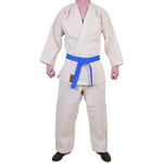MAR-022 | Mediumweight Unbleached Judo Uniform For Intermediate Students + FREE BELT - Uniforms