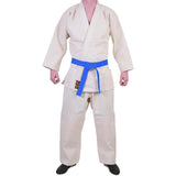 MAR-022 | Mediumweight Unbleached Judo Uniform For Intermediate Students + FREE BELT - Uniforms